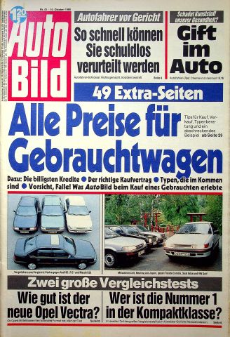 Deckblatt Auto Bild (41/1988)